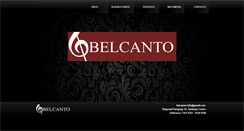Desktop Screenshot of belcanto.cl